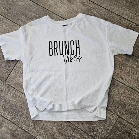 Old Navy Brunch Vibes Oversized Short Sleeve Shirt - Picture 4 of 8